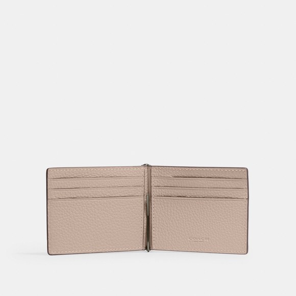 NWT Coach Outlet Slim Money Clip Billfold Wallet - Picture 2 of 3